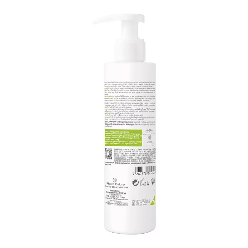 A-Derma Dermalibour+ Cica-Gel Limpiador Hot