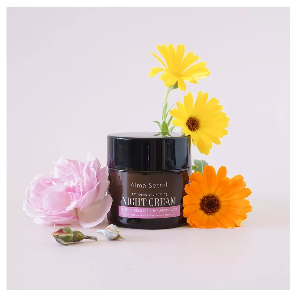 Alma Secret Night Cream Multi-Reparadora Antiedad Pieles Sensibles Shop