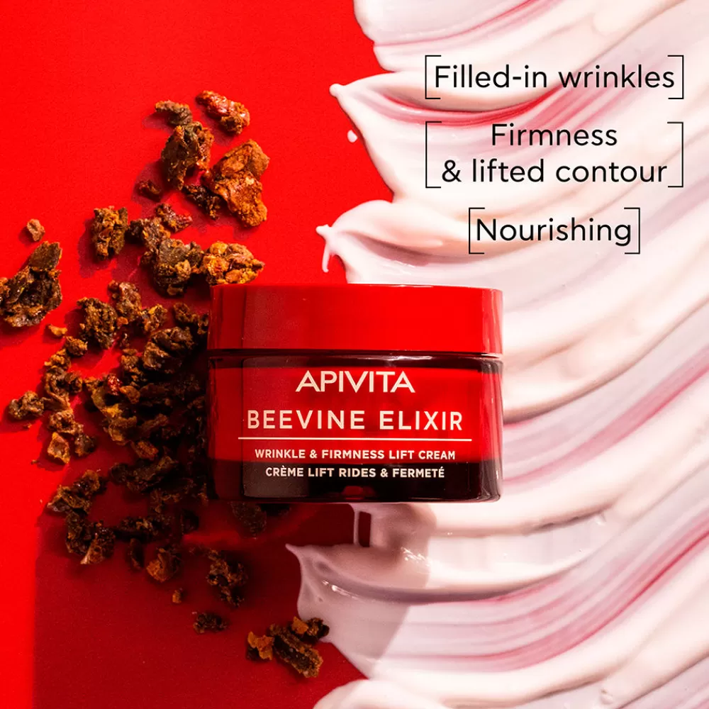 Apivita Beevine Elixir Crema Lift Arrugas & Firmeza Textura Rica Hot
