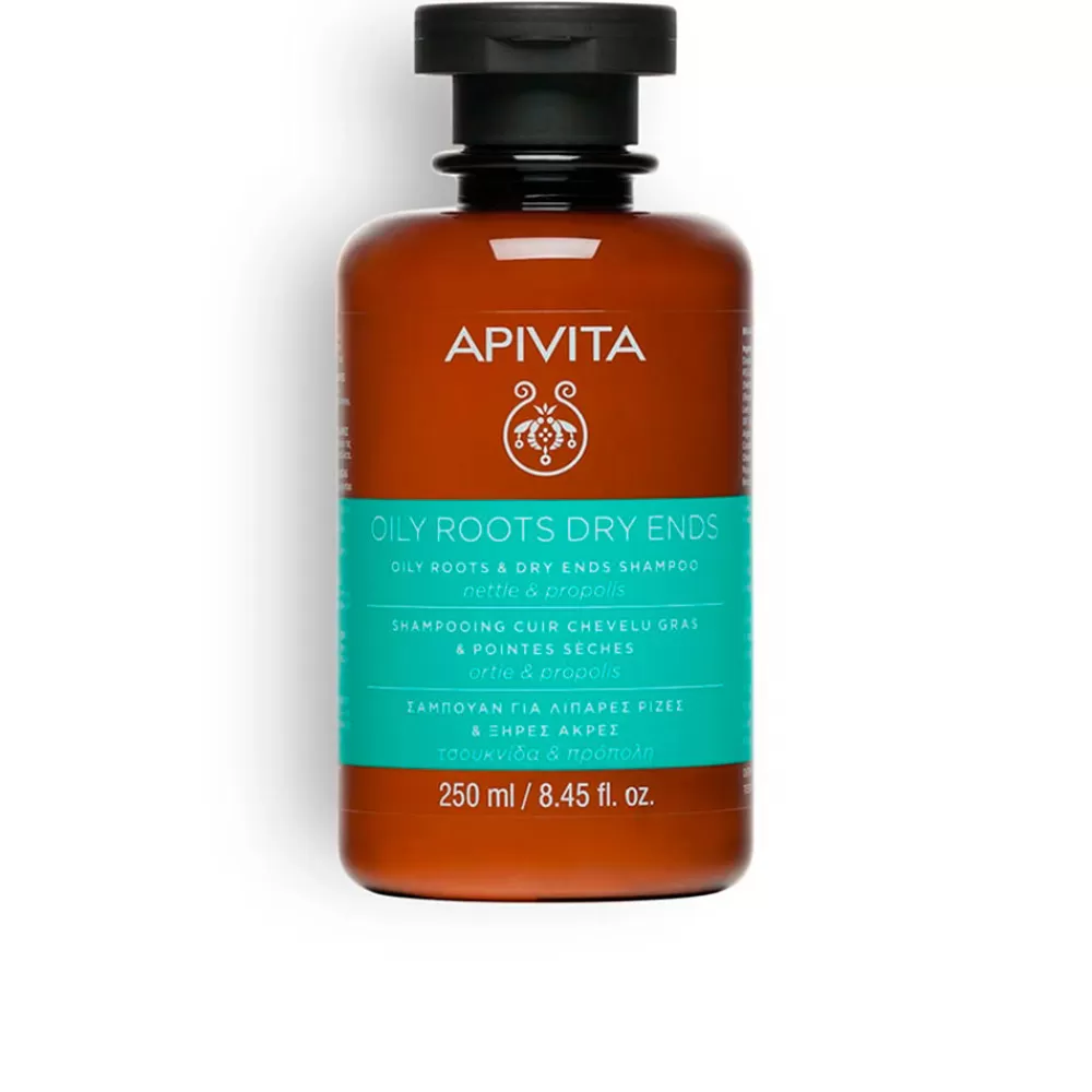 Apivita Champú Equilibrante Para Raiz Grasa Y Puntas Secas Cheap