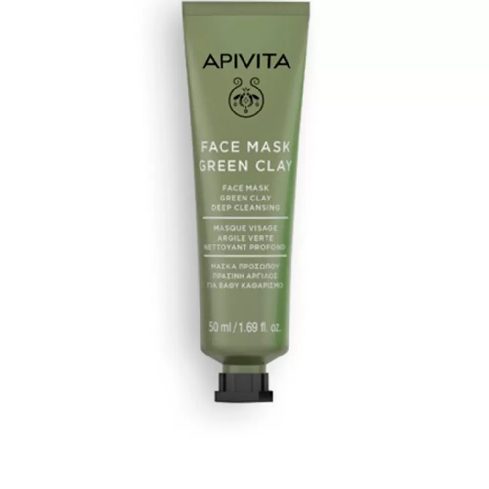 Apivita Mascarilla Facial Limpiadora Profunda Con Arcilla Verde Online