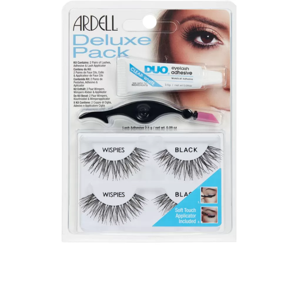 Ardell Kit Deluxe Pack Wispies Black Lote Online