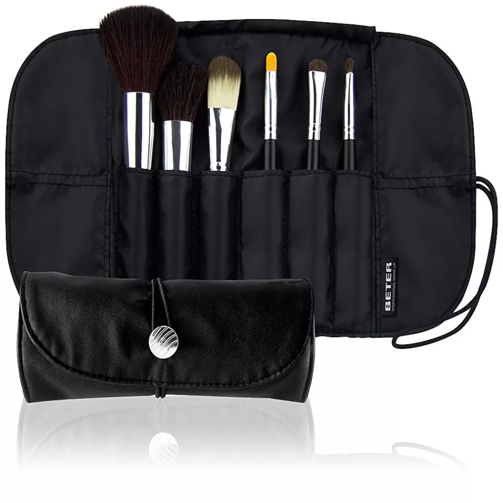 Beter Professional Estuche-Manta Con 6 Brochas Make Up New