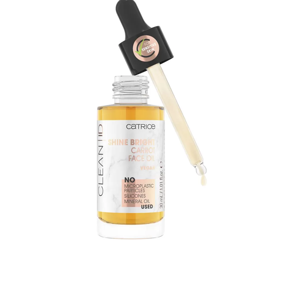 Catrice Clean Id Shine Bright Carrot Face Oil Flash Sale