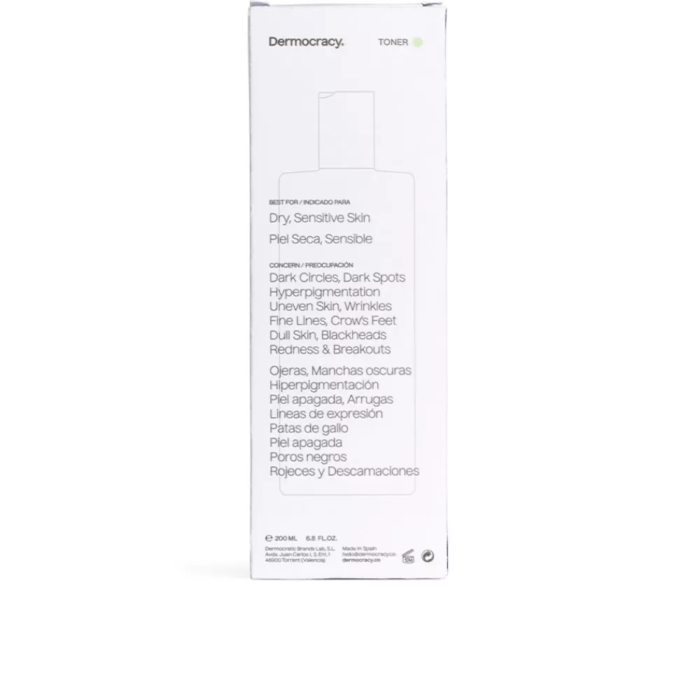 Dermocracy 3% Pha + Niacinamida + Aloe Vera Tonico Fashion