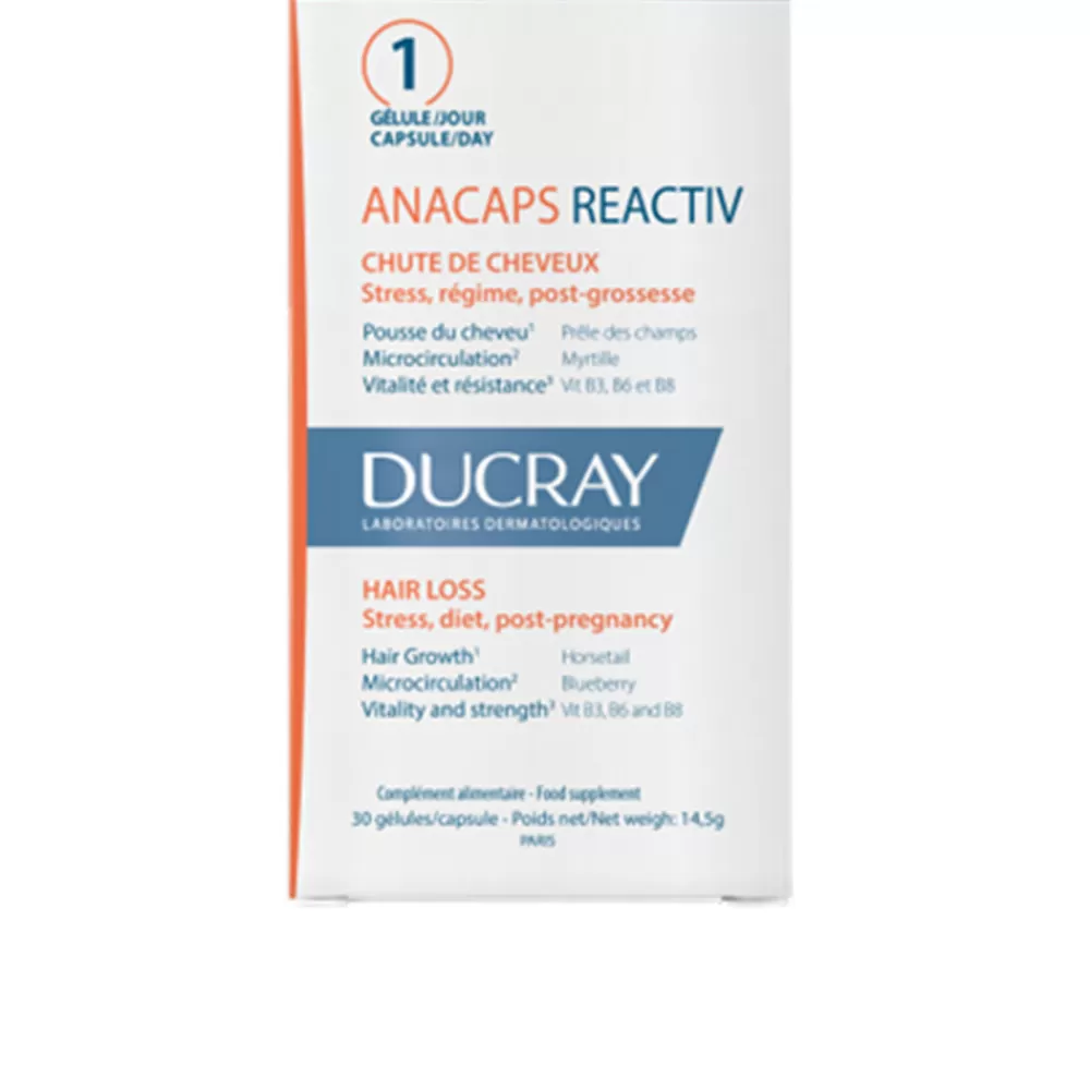 Ducray Anacaps Reactiv Complemento Alimenticio Caida Del Cabello Reaccional Sale