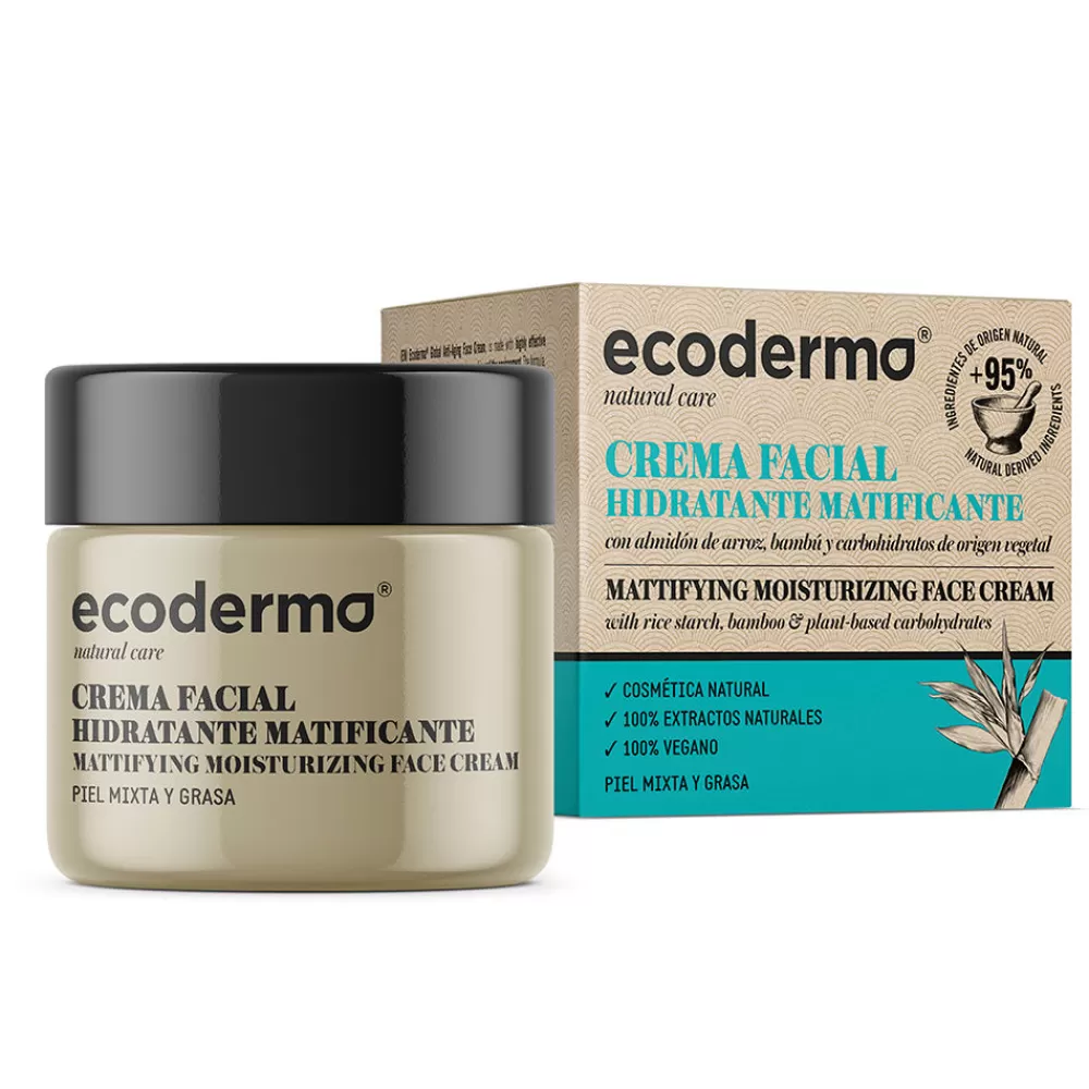 Ecoderma Crema Facial Hidratante Matificante Outlet