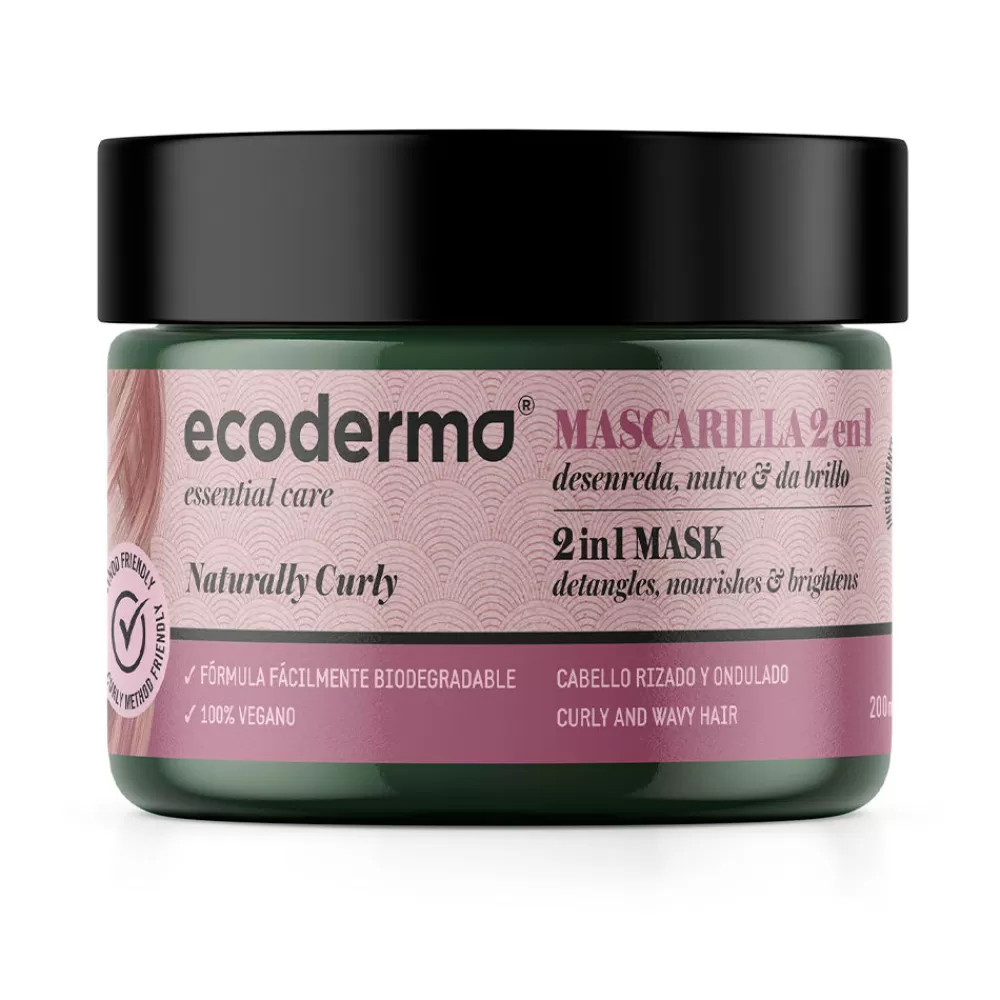 Ecoderma Naturally Curly Mascarilla 2 En 1 Cheap