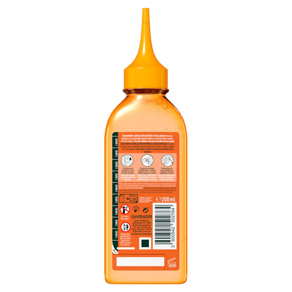 Garnier Fructis Hair Drink Papaya Tratamiento Reparadora New
