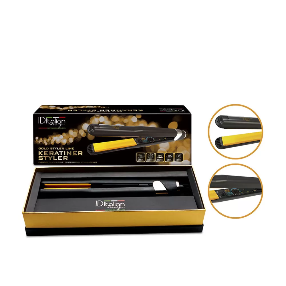 Id Italian Keratiner Styler Gold Hot