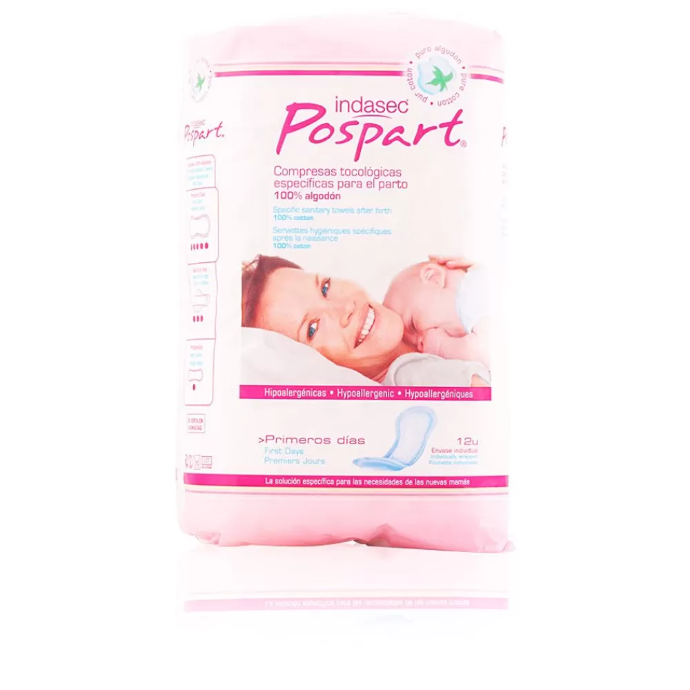 Indasec Pospart Compresas Tocologicas 100% Algodon Primeros Dias Best