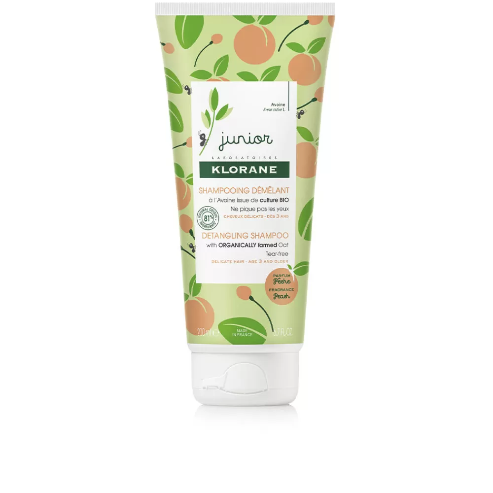 Klorane Junior Detangling Shampoo #Peach Outlet