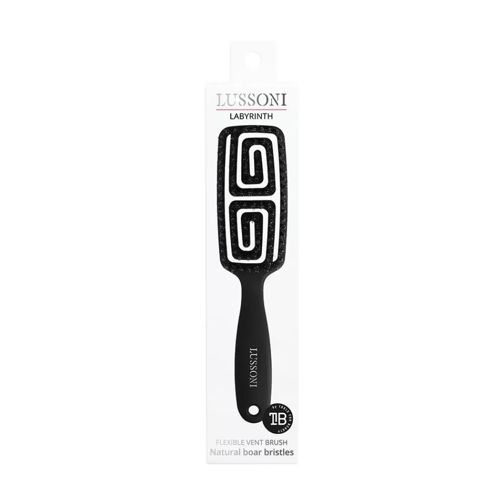 Lussoni Labyrinth Cepillo Flexible Cerdas Naturales De Jabali Best Sale