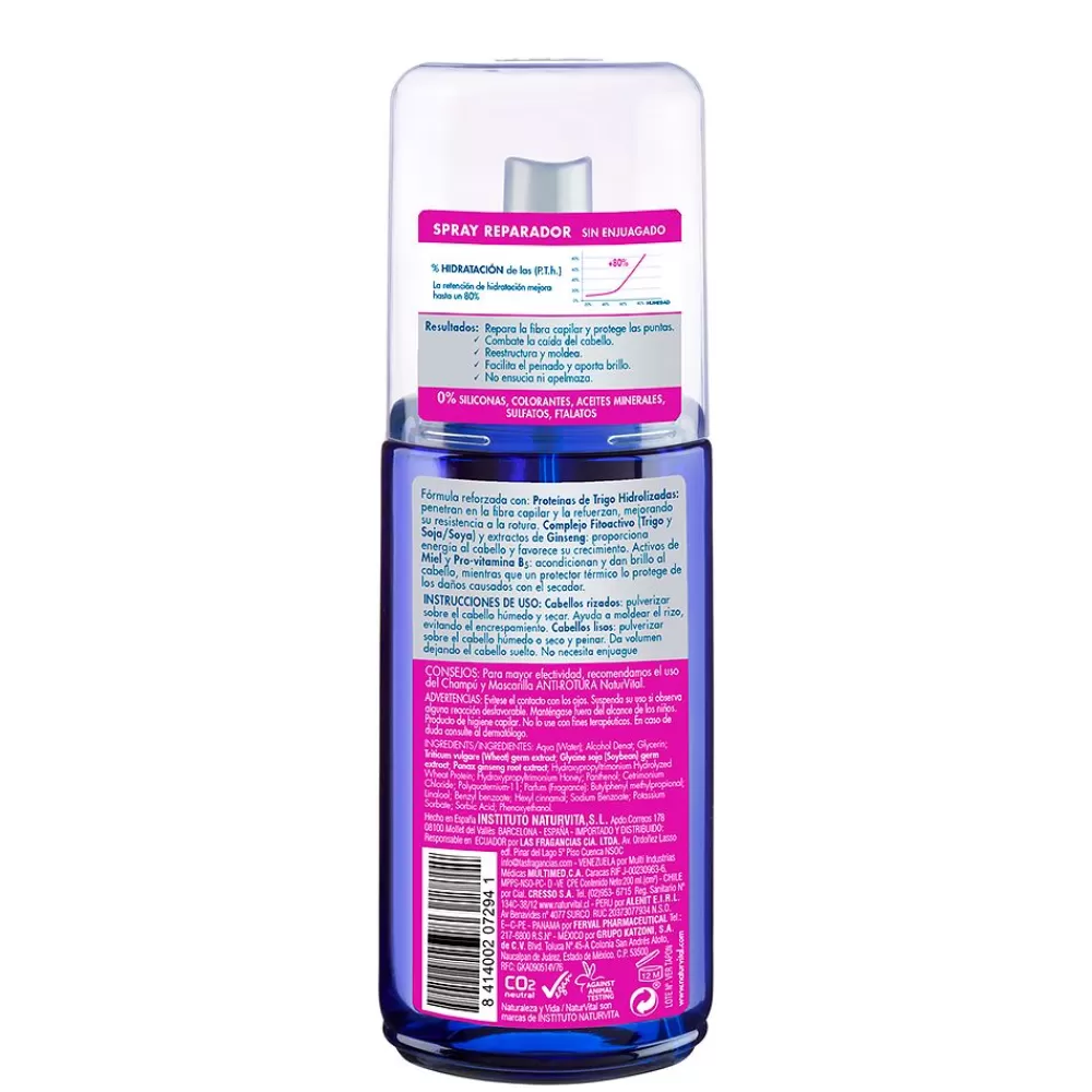 Naturvital Hair Rescue Spray Reparador Hot