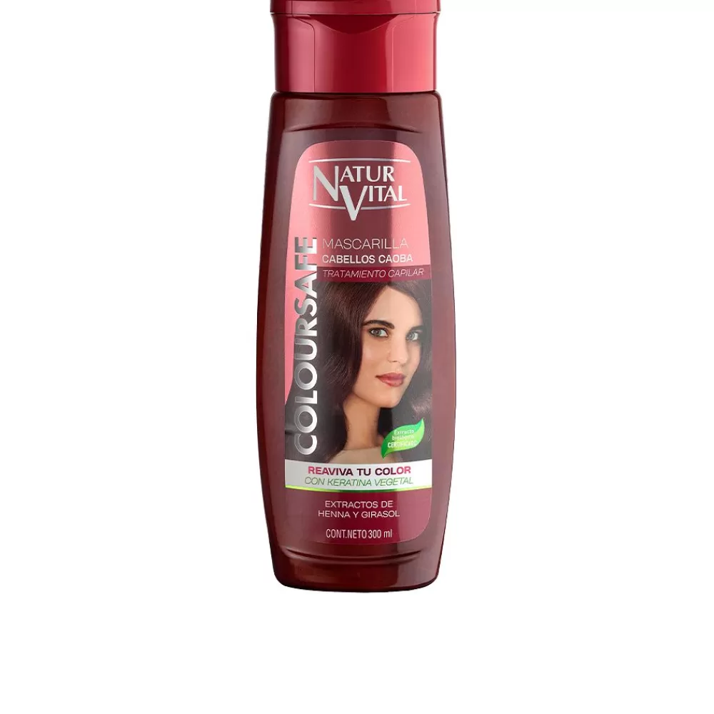Naturvital Mascarilla Coloursafe Caoba Online