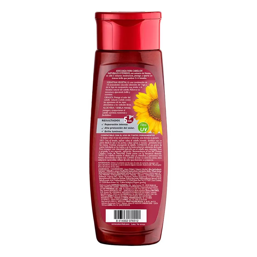 Naturvital Mascarilla Coloursafe Caoba Online