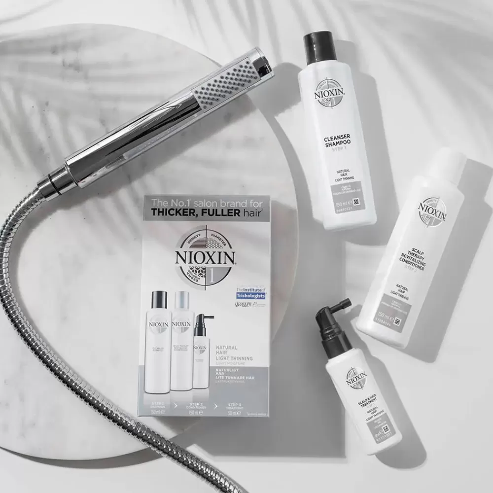 Nioxin Sistema 1 - Champú - Cabello Natural Con Perdida Ligera De Densidad - Paso 1 Sale