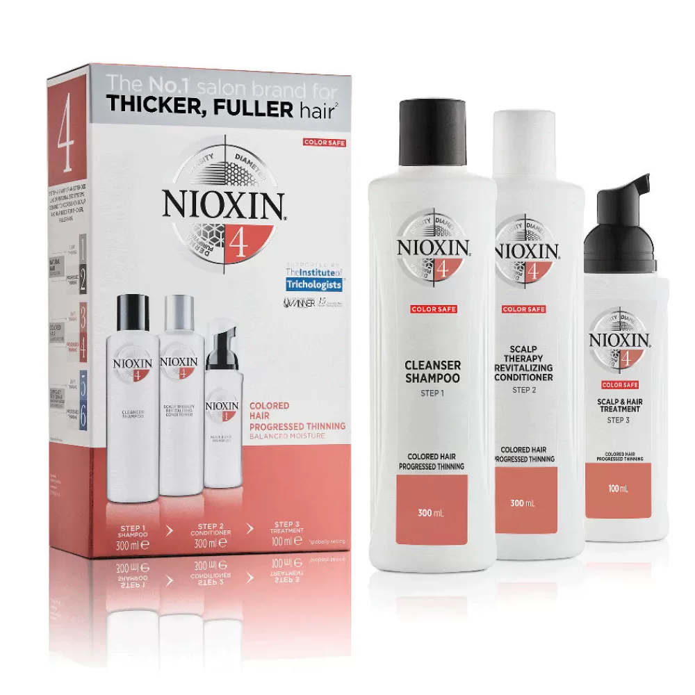 Nioxin Sistema 4- Kit - Tratamiento Para Cabello Tenido Discount