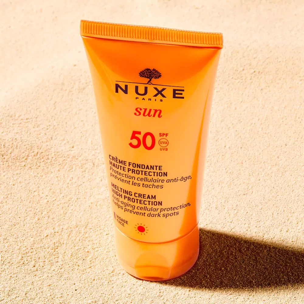 Nuxe Sun Crema Fundente Para El Rostro Alta Proteccion Spf50 Hot