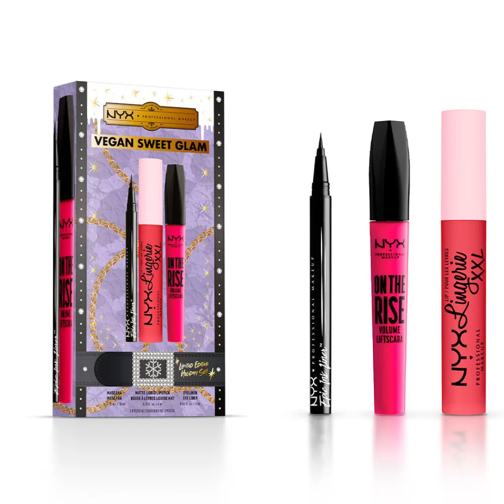 Nyx Professional Make Up Vegan Sweet Glam Limited Edition Lote Cheap