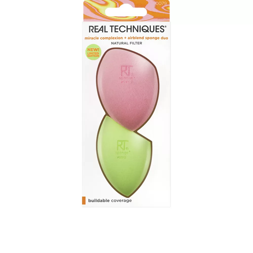 Real Techniques Miracle Complexion + Airblend Sponge Duo Limited Edition Online