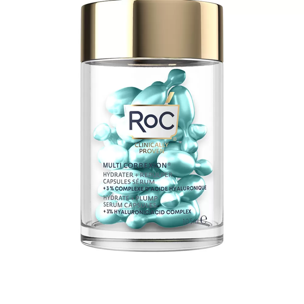 Roc Hydrate + Plump Capsulas Sérum Con Acido Hialuronico Hot