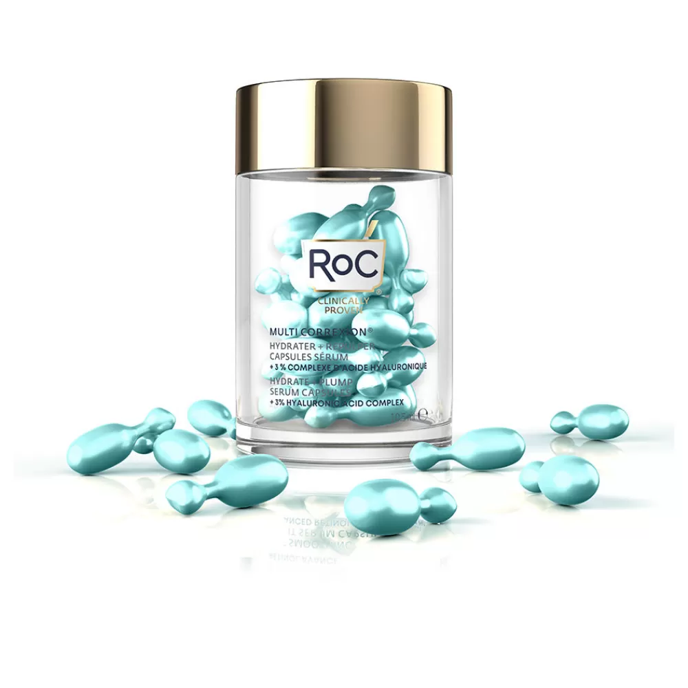 Roc Hydrate + Plump Capsulas Sérum Con Acido Hialuronico Hot