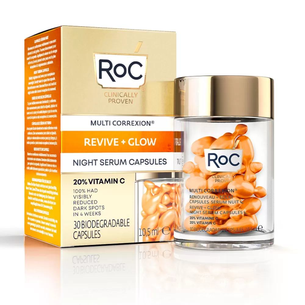 Roc Revive + Glow Sérum Noche New