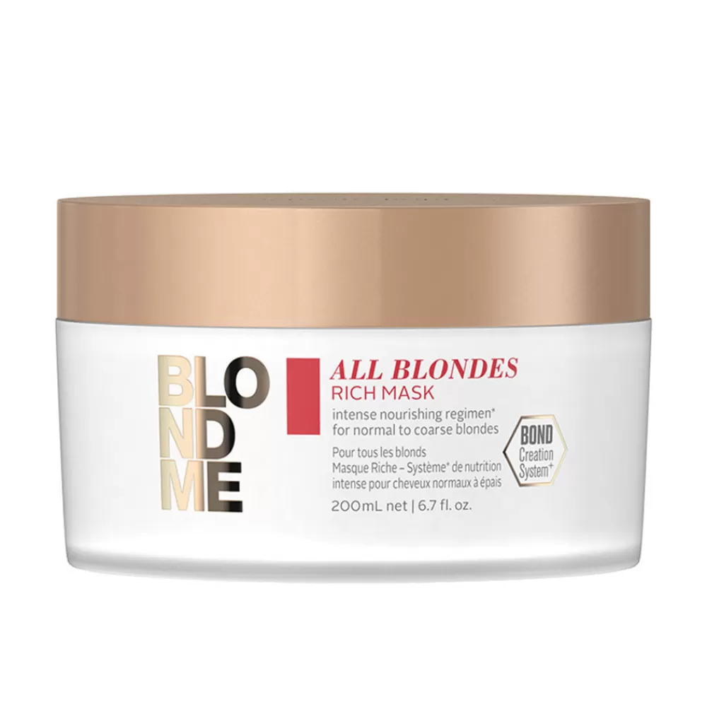 Schwarzkopf Blondme All Blondes Rich Mask Hot