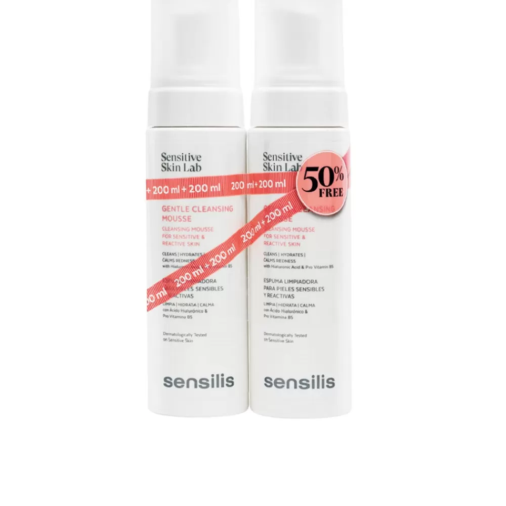 Sensilis Gentle Cleansing Mousse Espuma Limpiadora 2 X 200 Ml Clearance