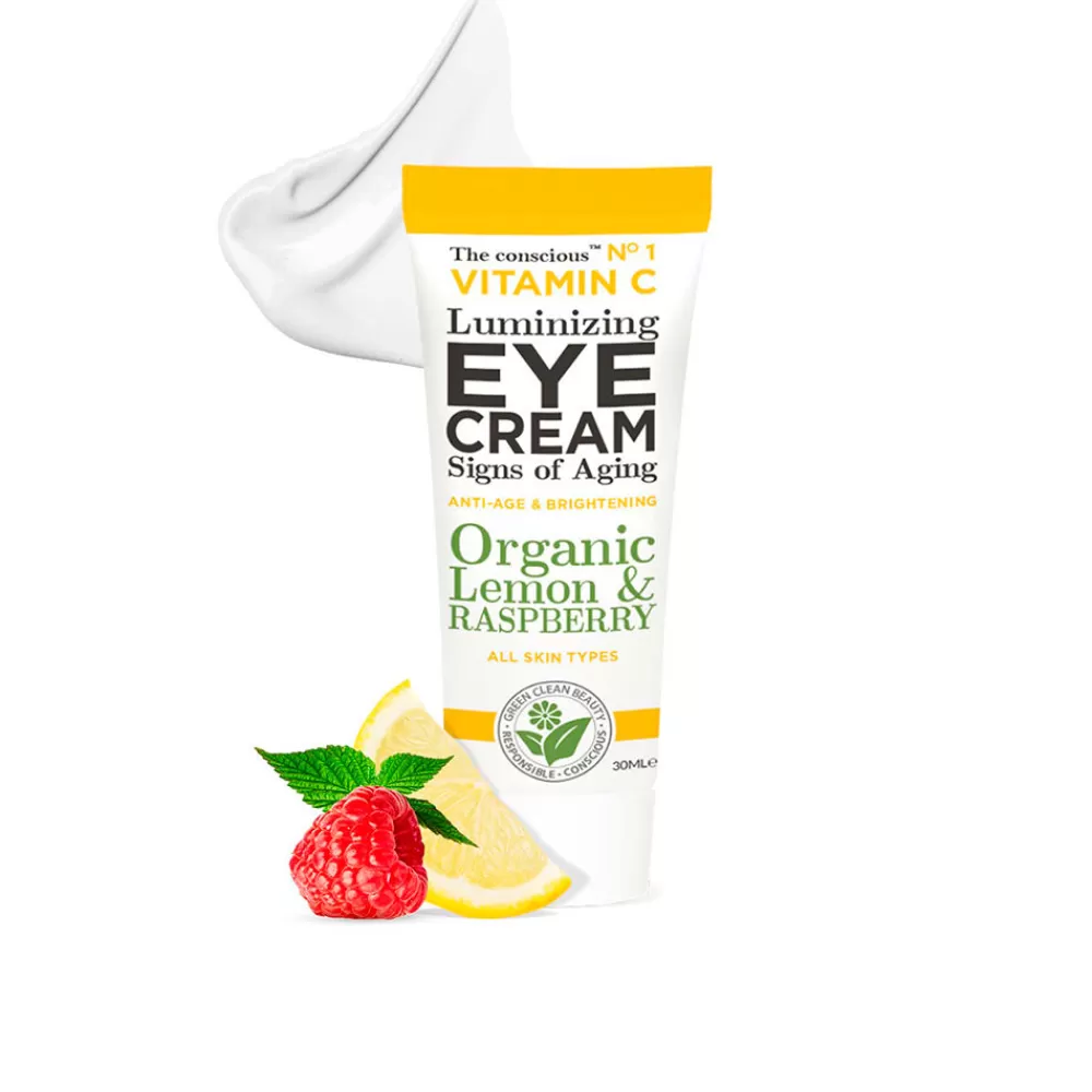 The Conscious™ Vitamin C Luminizing Eye Cream Organic Lemon & Raspberry Clearance
