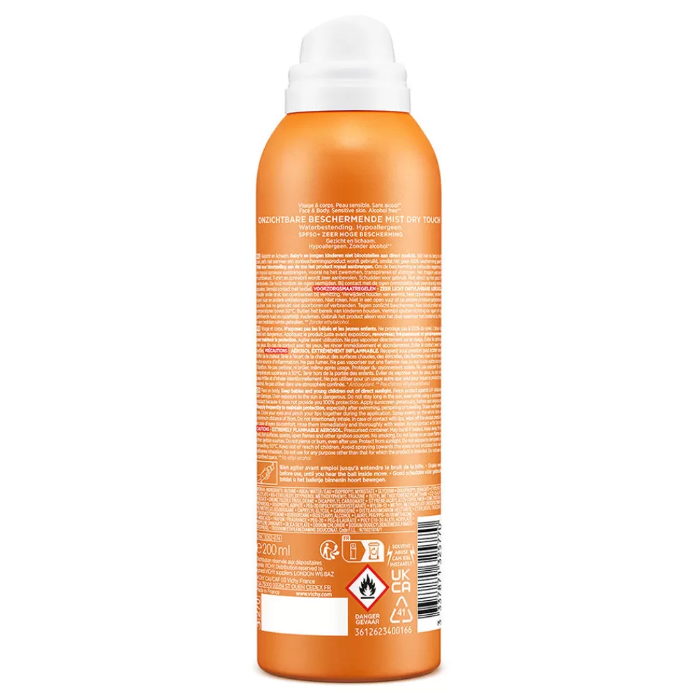 Vichy Laboratoires Ideal Soleil Brume Hydratante Invisible Spf50 New